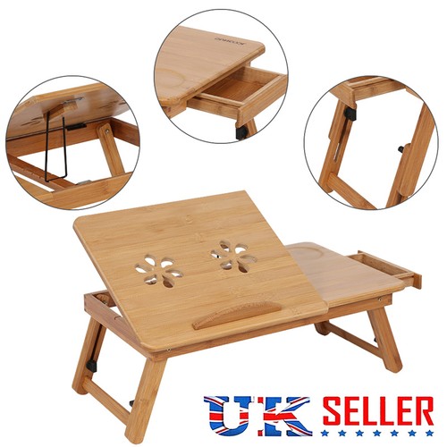 Bamboo adjustable laptop - adjustable, stand