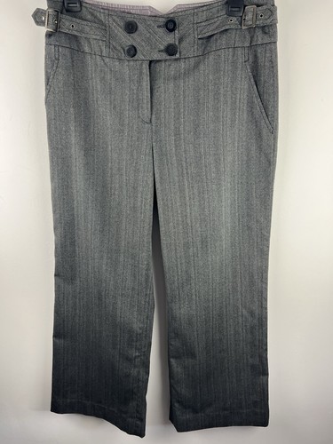 Next grey pinstripe wide - grey,