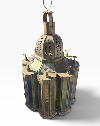 Old moroccan lantern moorish - old,