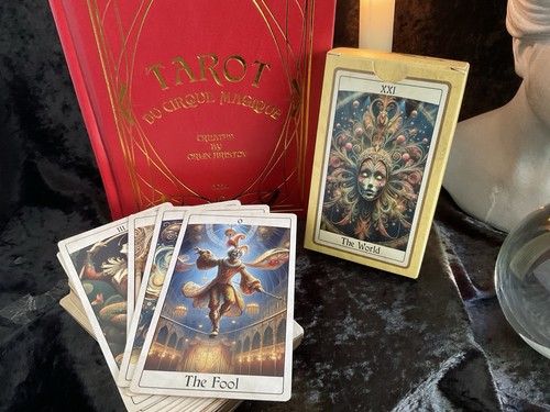Tarot cirque magique deck - du,