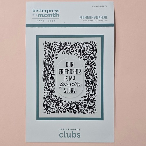 Spellbinders friendship book - spellbinders,