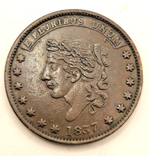 1837 Hard Times Token -