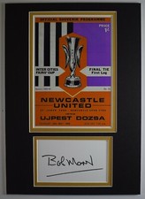 Bob Moncur Signed Autograph A4