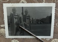 Vintage 1950 Shell Gas Station