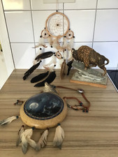 Native Indians - vessel of spirit 2007 Buffalo ornament chrisdon 97 +dream catch