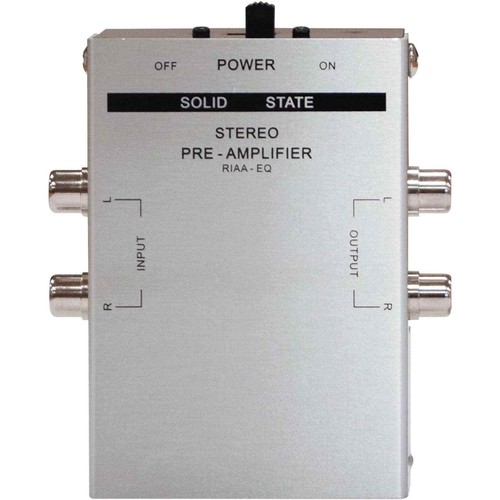 Audio turntable phono preamp - e-audio,