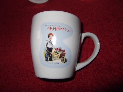Heinz collector mug white - h, mug-white