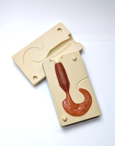 Twister grub soft - ½”,