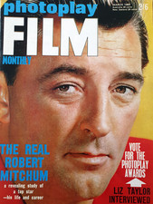 PHOTOPLAY MARCH 1969  INGRID PITT, ALAIN DELON, ROMY SCHNEIDER, VERONICA CARLSON