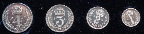 1937 george maundy coin - george, 4