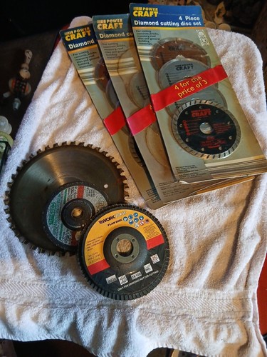 Angle grinder discs new - discs, 3