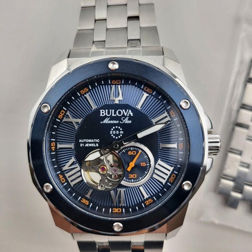Bulova 98a302 marine - marine, star