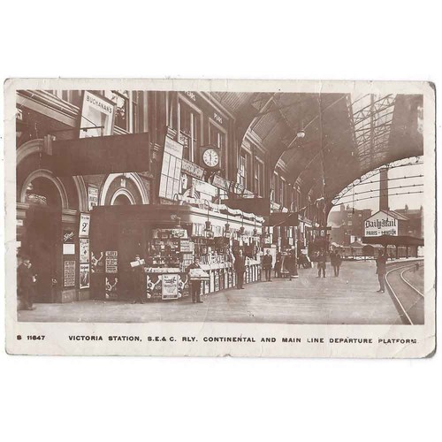 London victoria railway - london,