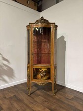 French Vernis Martin Style Vitrine – Louis XVI Revival