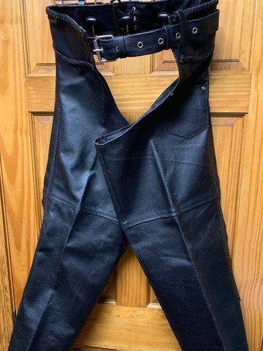 Men leather motorcycle - leather,