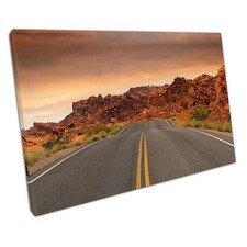 Route 66 Open Road Canvas