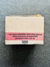 Set Of Twelve Vintage Holsten Diat Pils Beer Glasses 