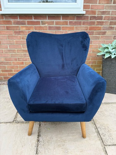 Next soft velvet navy - , blue