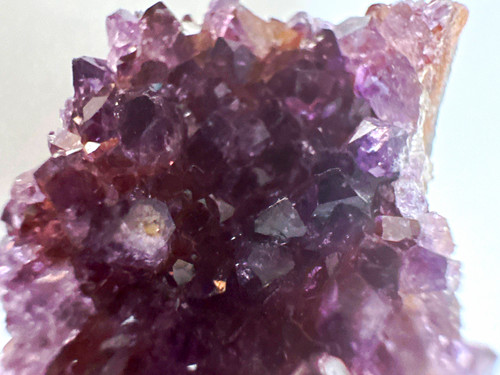 Natural amethyst crystal - natural,