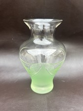 Genuine Art Deco Vase Green