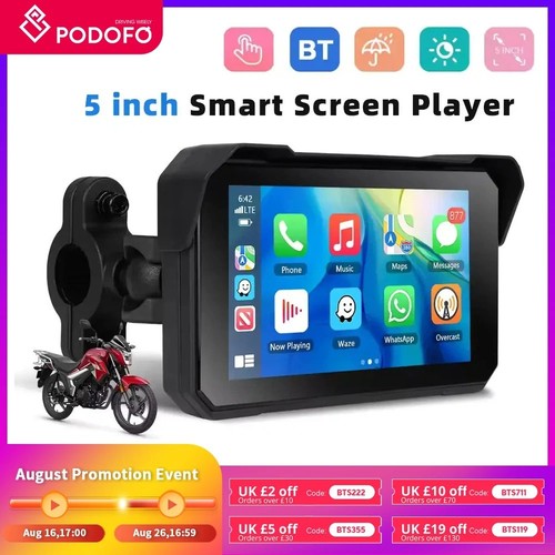 Motorcycle gps sat - 5", nav