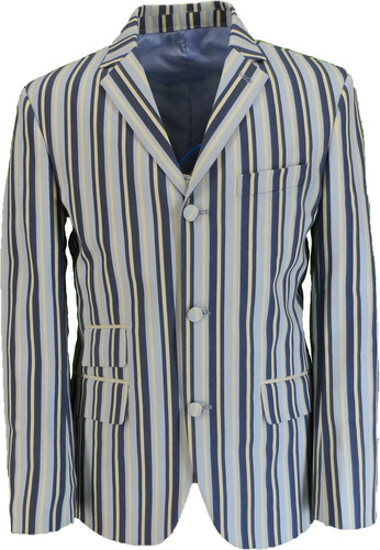 Mens classic retro sky blue - sky,
