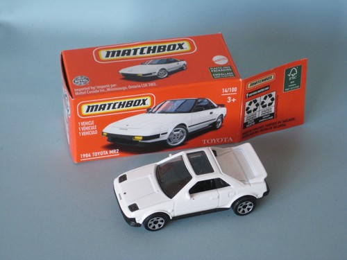 Matchbox toyota mr2 mki white - mr2,