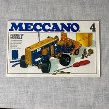 Meccano Book  4 Of Models