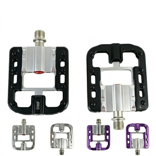 Aluminium quick folding pedals - aluminium,