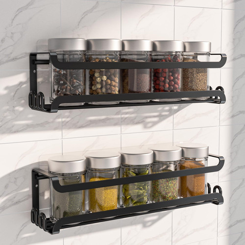 Pack wall mounted spice rack - mounted,