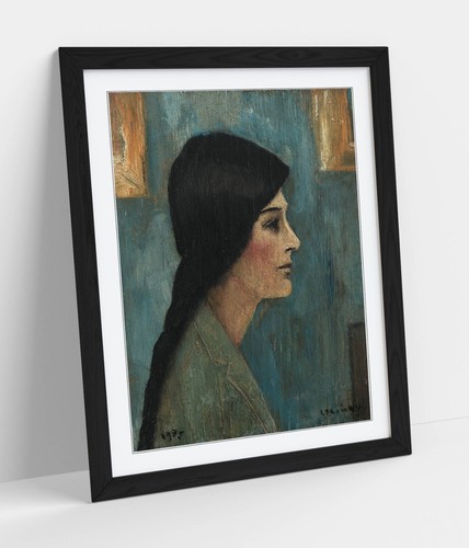 Lowry portrait of ann - l.s.,