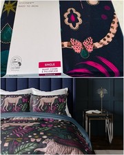 M & S Cotton Sateen Teal Mix