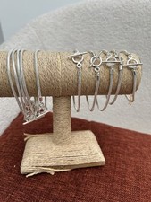 Twelve Snake Chain Bracelets