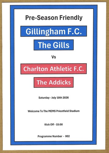Gillingham charlton athletic - gillingham,