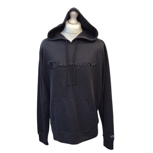 Champion hoodie black pullover - champion,