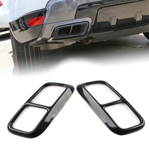 Black exhaust muffler - exhaust,
