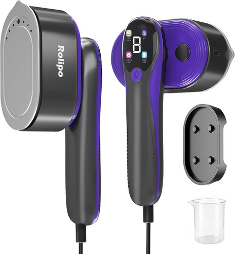Travel garment steamer in 1 - garment, 2-in-1