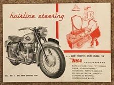 BSA 500cc OHV TWIN SHOOTING STAR Undated POSTCARD