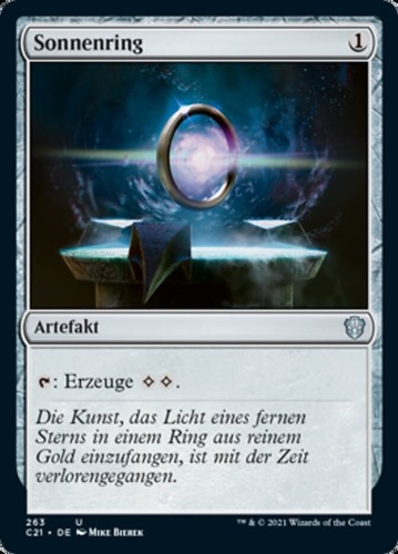 Sol ring - sol, (ex/nm)