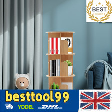 3 Tier Rotating Bookshelf