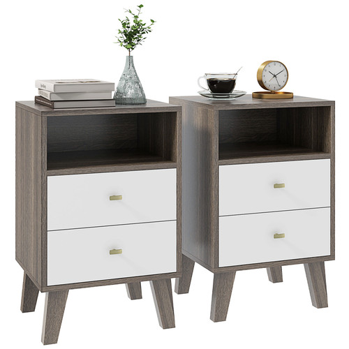 Bedside tables set with - tables,