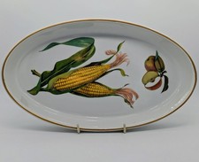 Stunning Royal Worcester Discontinued EVESHAM Pattern Medium Oval Serving Bowl