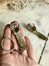 Solid brass creative hand - brass,