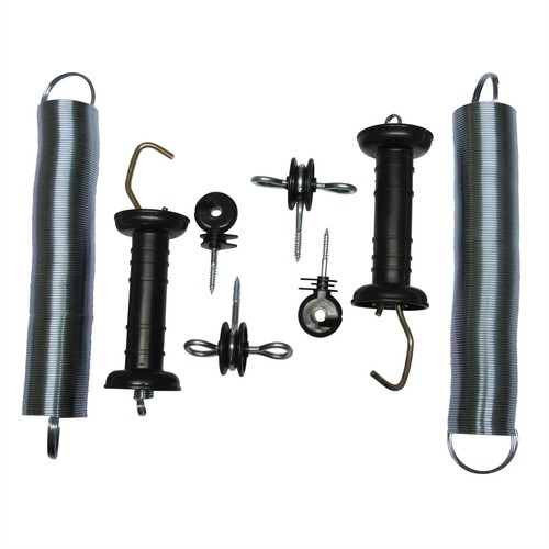 Electric fence spring - gate, kit