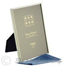 7 x 5 inch Brass Plated Photo