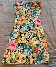 ROCKAPOODLE Original Dress In Alexander Henry Mirage Vintage Tea Fabric Custom