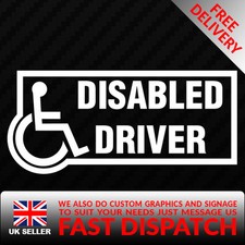 2X DISABLED DRIVER mobility