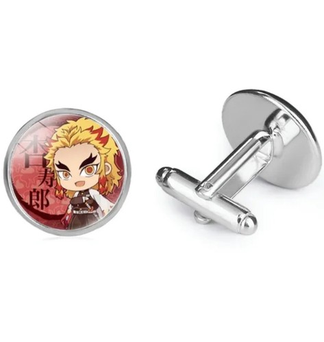 Demon slayer cufflinks anime - slayer,