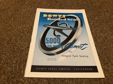 AC62 ADVERT 11X8 DOWTY BONDED SEALS 5000 ON EVERY COMET INTEGRAL TANK SEALING