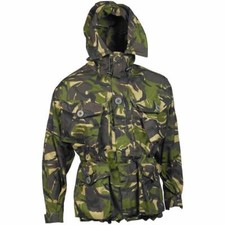 British Army DPM Camo Windproof Smock Jacket Military Surplus Used Grade 2